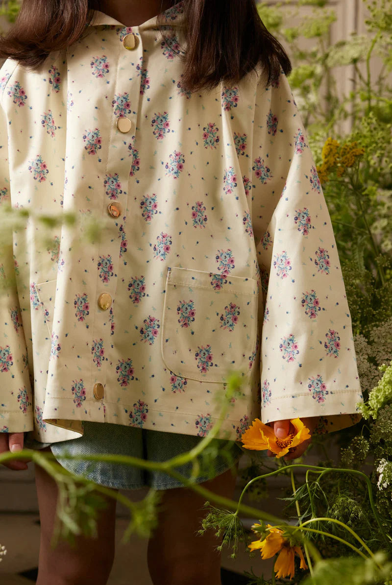 Veste imperméable FELVET cream flower dunes LOUISE MISHA
