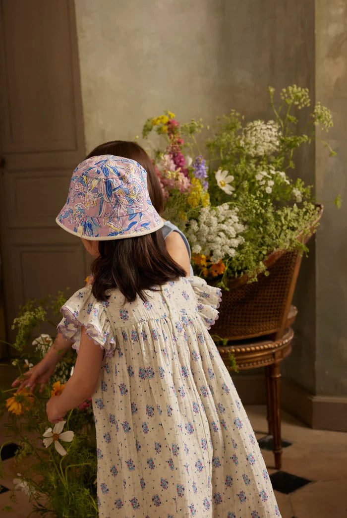 Robe SHANTI cream flower dunes LOUISE MISHA