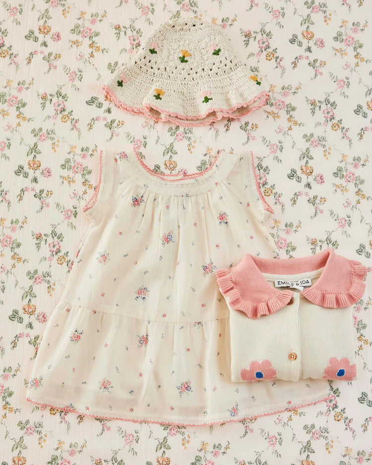 Robe imprimée paquerette EMILE ET IDA