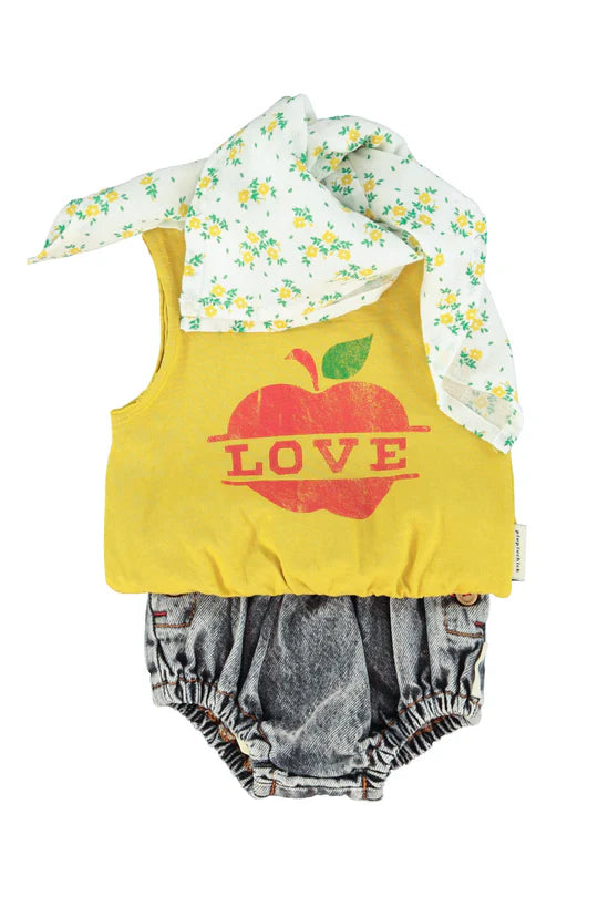 Bloomer DENIM noir délavé PIUPIUCHICK