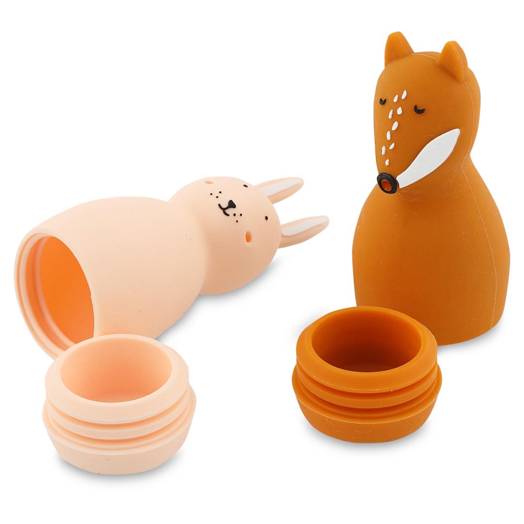 Jouet de bain Mr RABBIT et Mr FOX TRIXIE