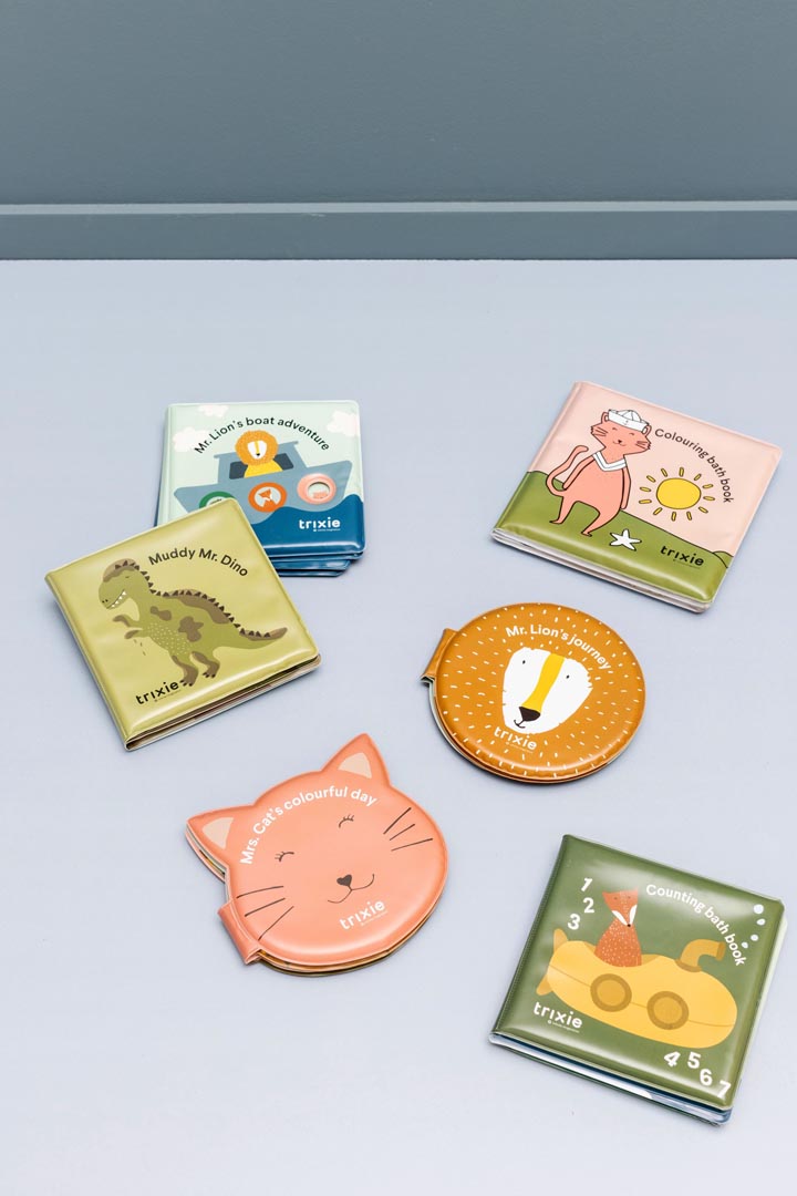 Livre de bain qui change de couleurs Mr DINO TRIXIE