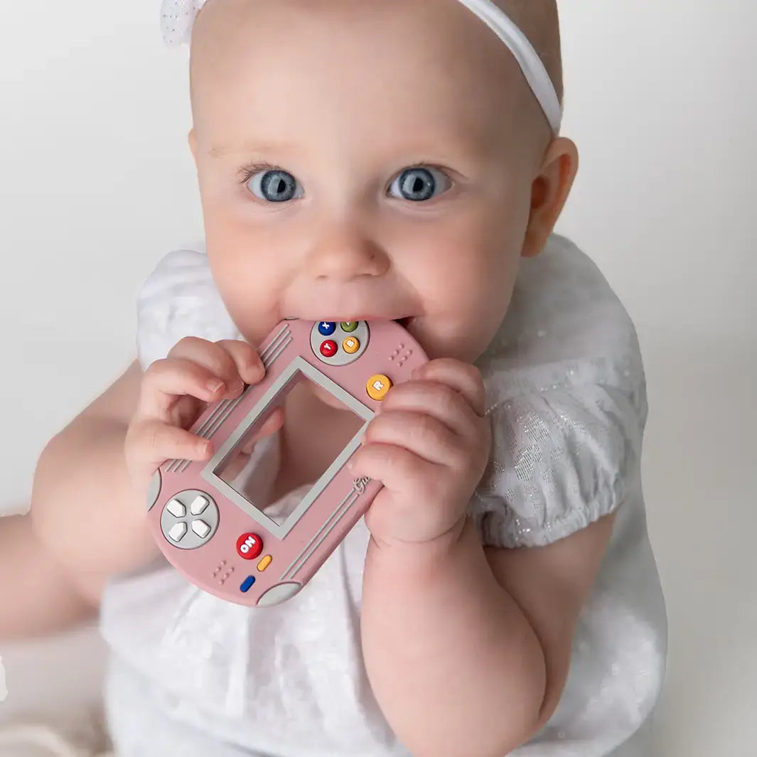 Anneau de dentition rétro nostalgie jeu vidéo GUMMY CHIC