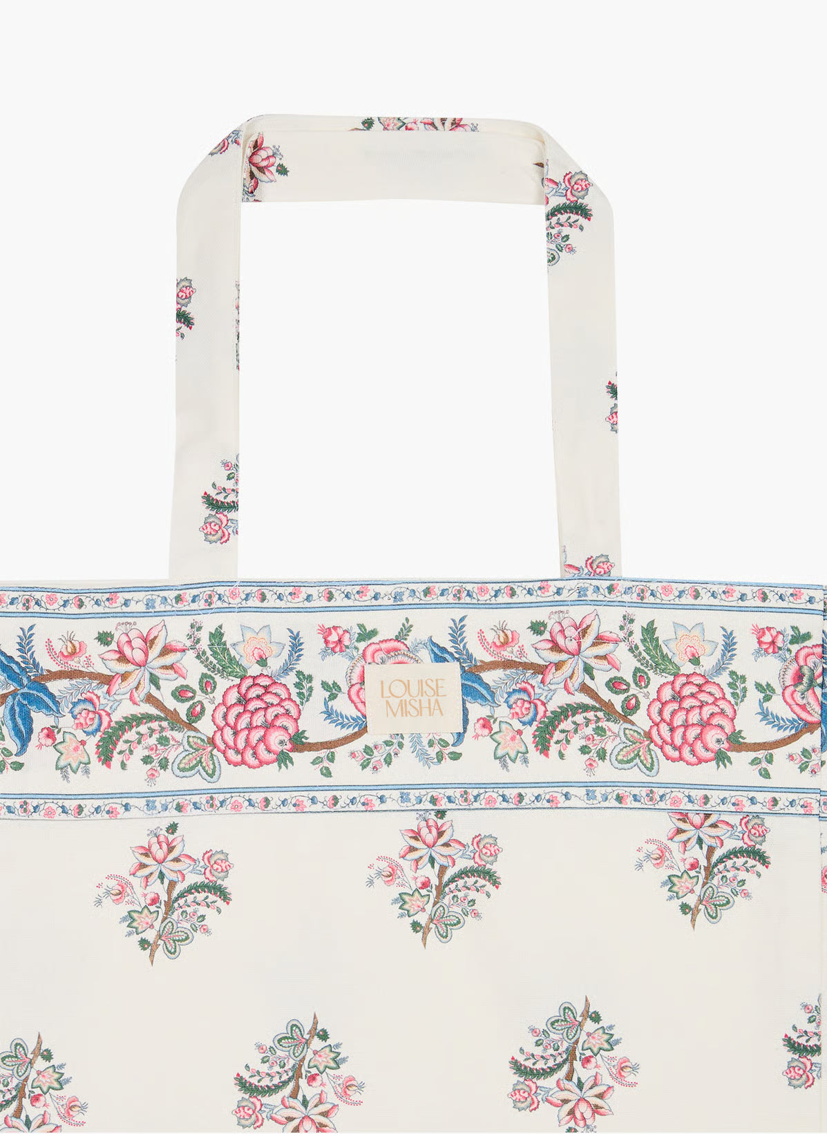 Tote bag BEVERLY Cream primrose plain LOUISE MISHA