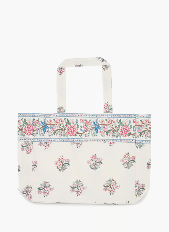 Tote bag BEVERLY Cream primrose plain LOUISE MISHA