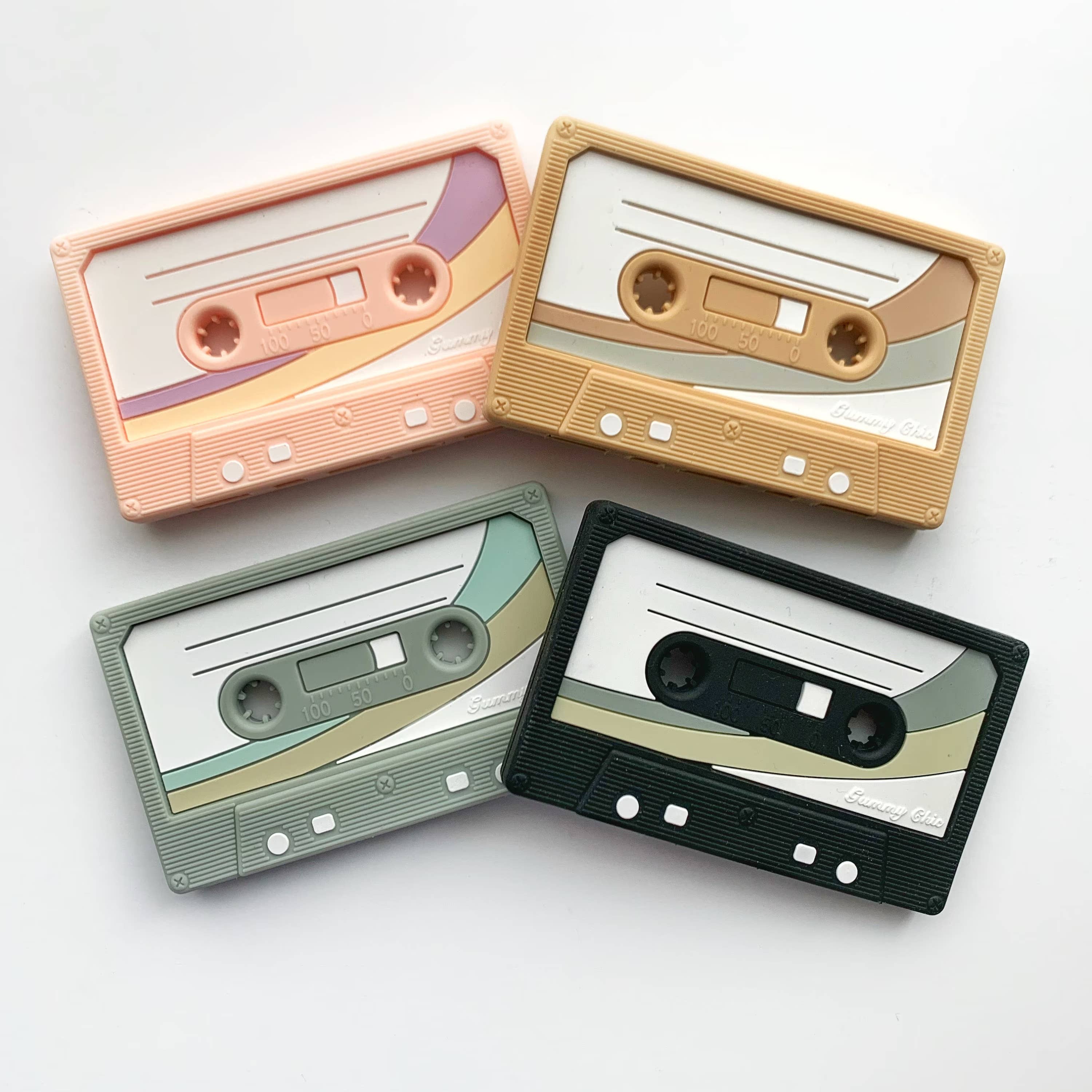 Anneau de dentition Cassette mix tape rétro GUMMY CHIC