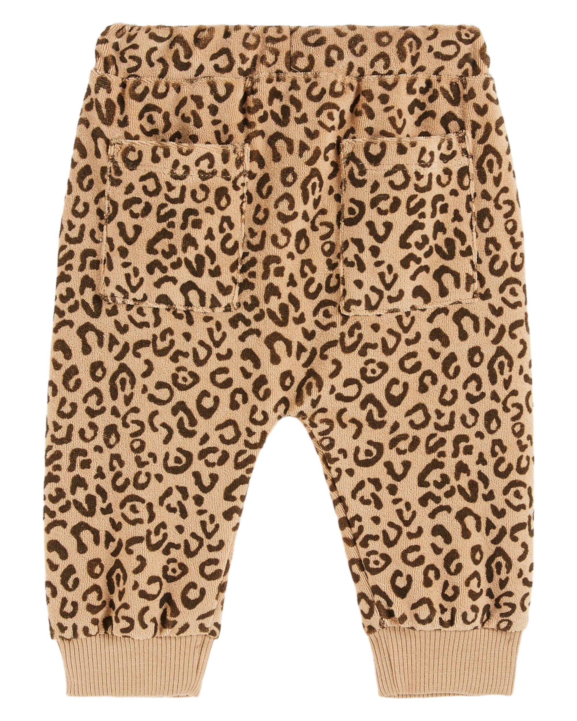 Pantalon jogger éponge imprimé Léopard  EMILE ET IDA