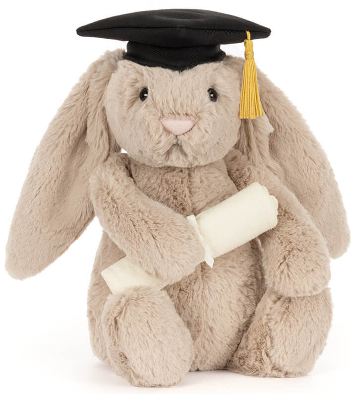 Lapin diplomé JELLYCAT
