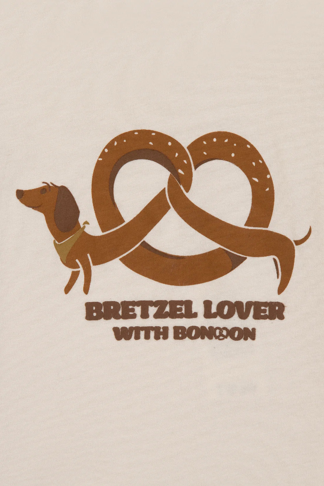 T-shirt taxi bretzel crème BONTON