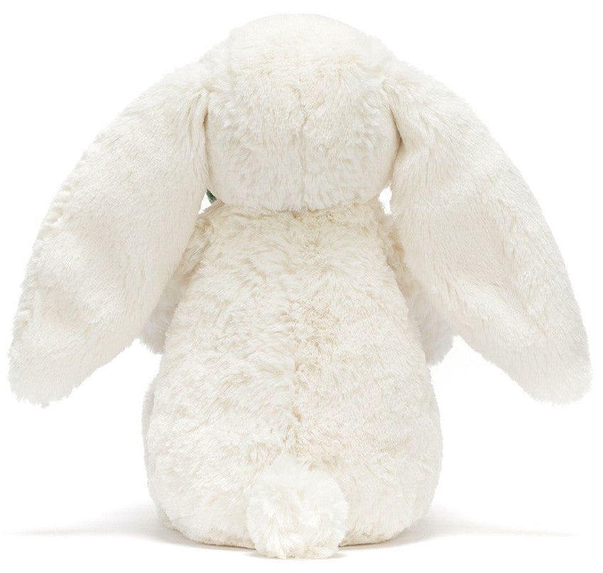 Lapin crème avec sa plante JELLYCAT