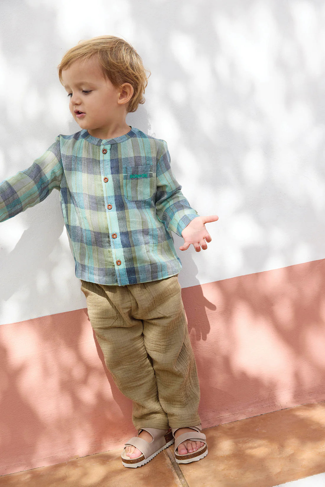 Chemise NEVER carreaux coco BONTON