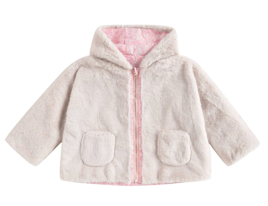 Manteau réversible imperméable FELVET Pink Montain Avens LOUISE MISHA