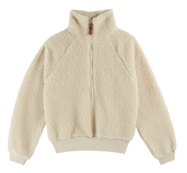 Sweat ADULTE Sherpa crème EMILE & IDA