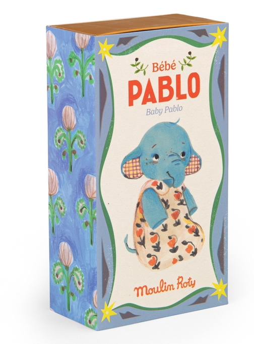 Bébé PABLO l'éléphant Les Minouchkas MOULIN ROTY