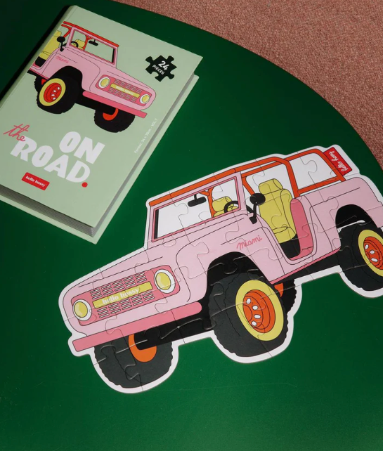 Puzzle On The Road HELLO HOSSY
