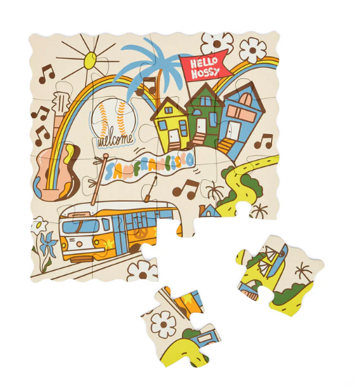 Puzzle San Francisco HELLO HOSSY