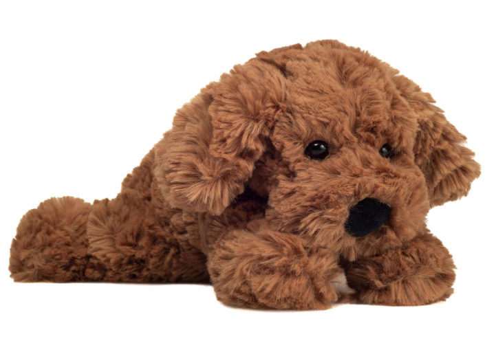 Peluche Chien articulé brun 20cm HERMANN TEDDY