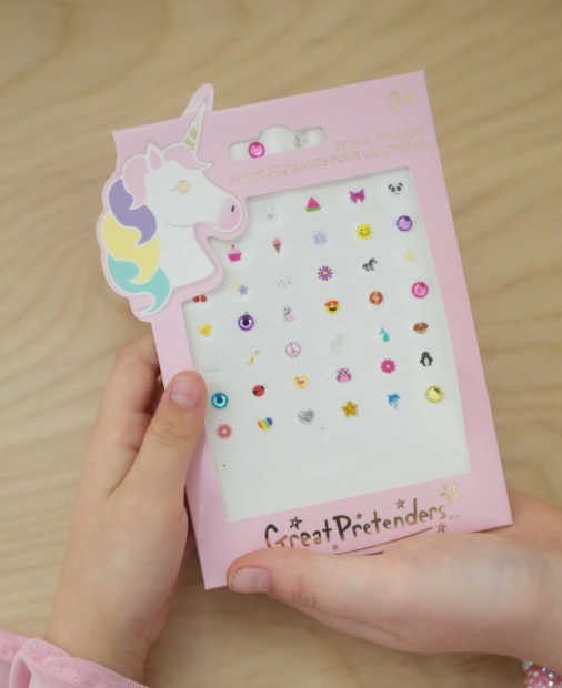 Autocollants pour les ongles Licorne GREAT PRETENDERS