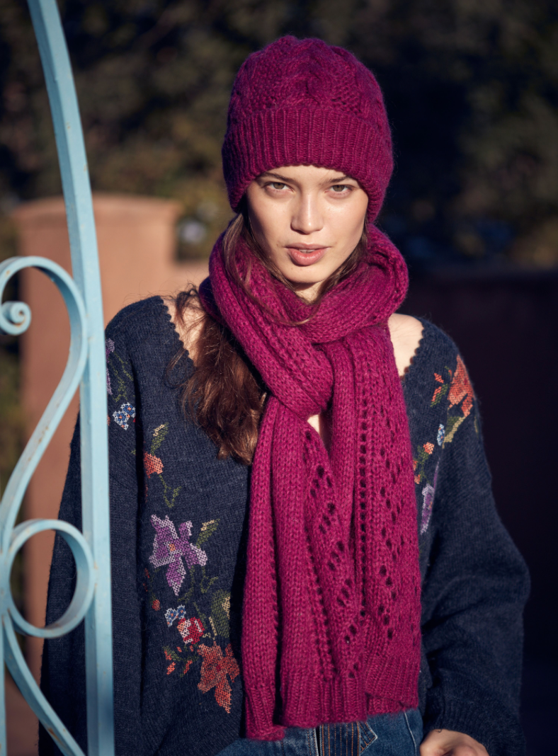Bonnet ABINAELLE Raspberry LOUISE MISHA