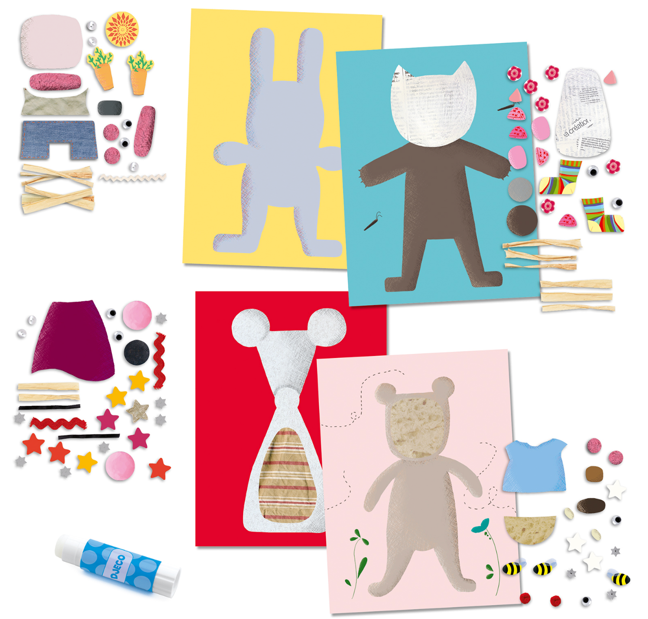 Collages pour les petits DJECO