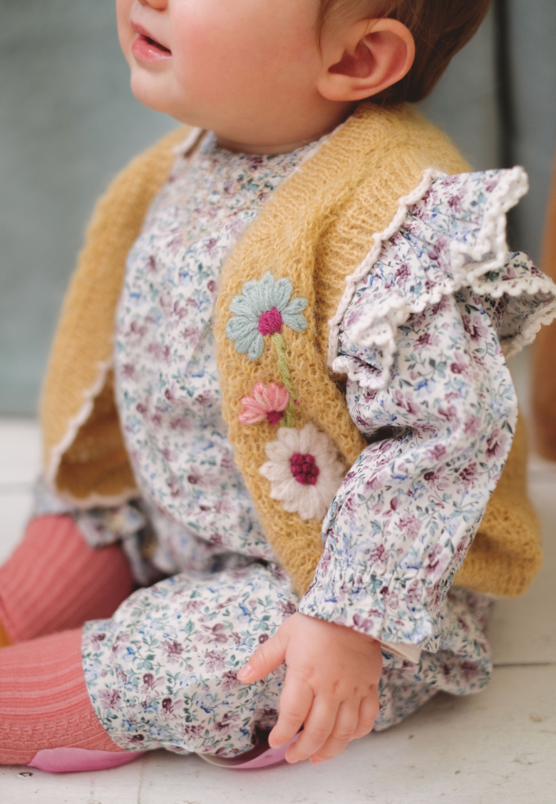 Combinaison Ounisa Cream Retro Pansy LOUISE MISHA