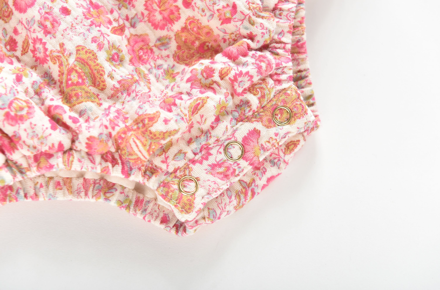 Barboteuse India Cream Flower Fields LOUISE MISHA