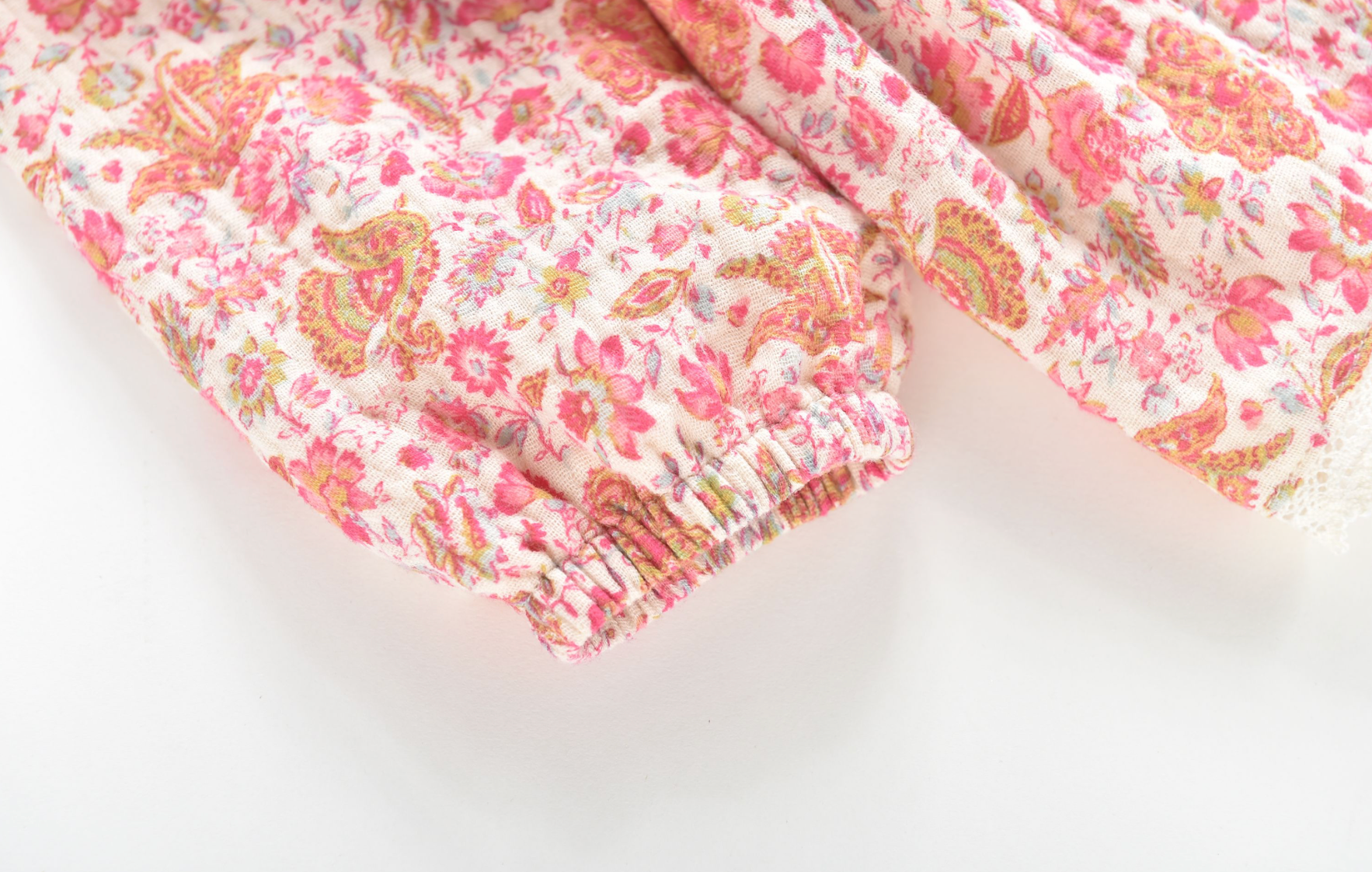 Barboteuse India Cream Flower Fields LOUISE MISHA