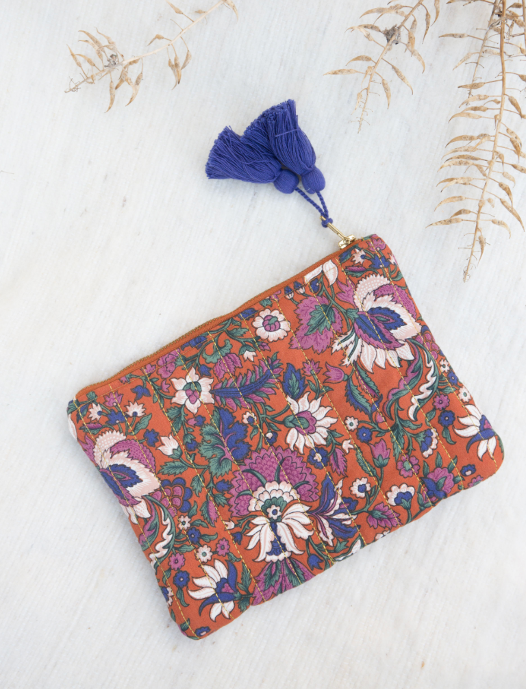 Trousse DOMINA Fox Flowers Guedra LOUISE MISHA