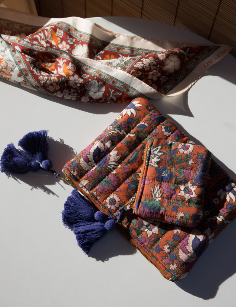 Trousse DOMINA Fox Flowers Guedra LOUISE MISHA