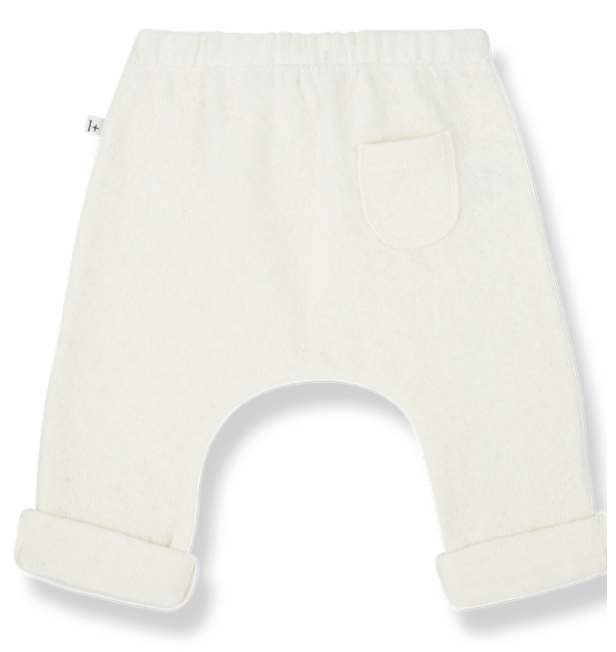 Pantalon Baggy Ecru Adrien 1 + IN THE FAMILY