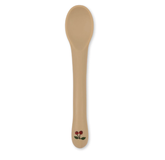 Set de vaisselle  en silicone cerises KONGES SLOJD