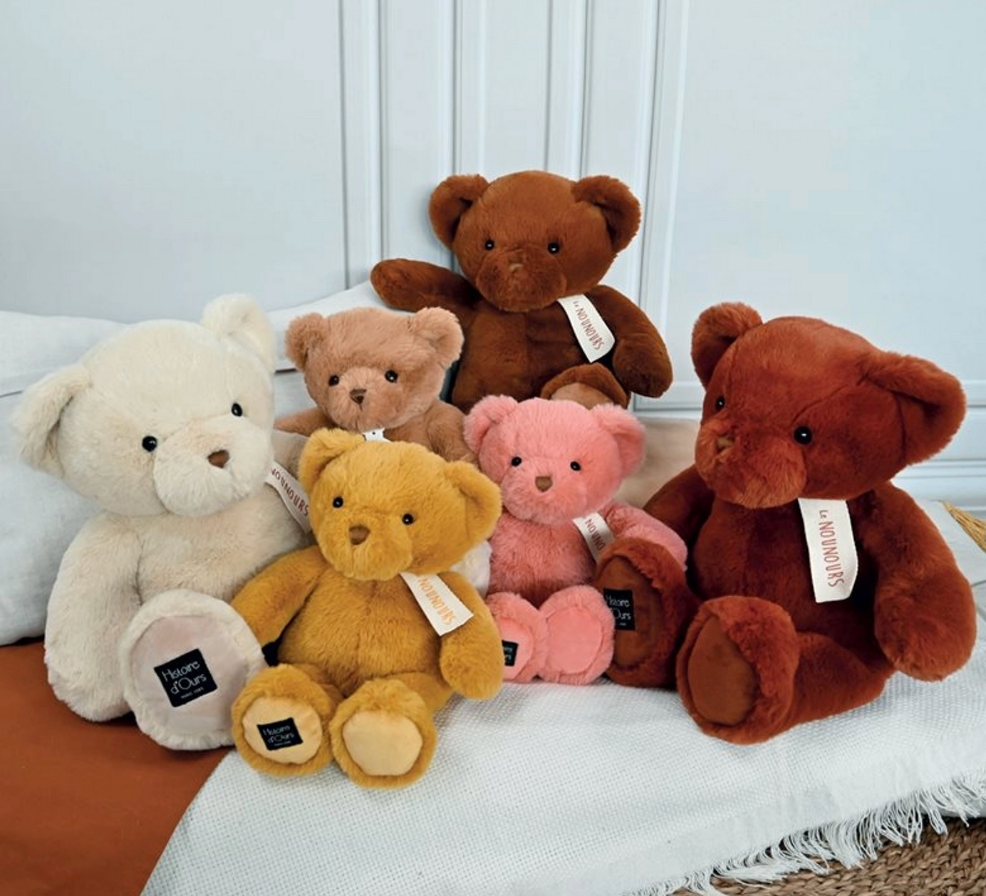 Nounours cannelle 40 cm HISTOIRE D'OURS