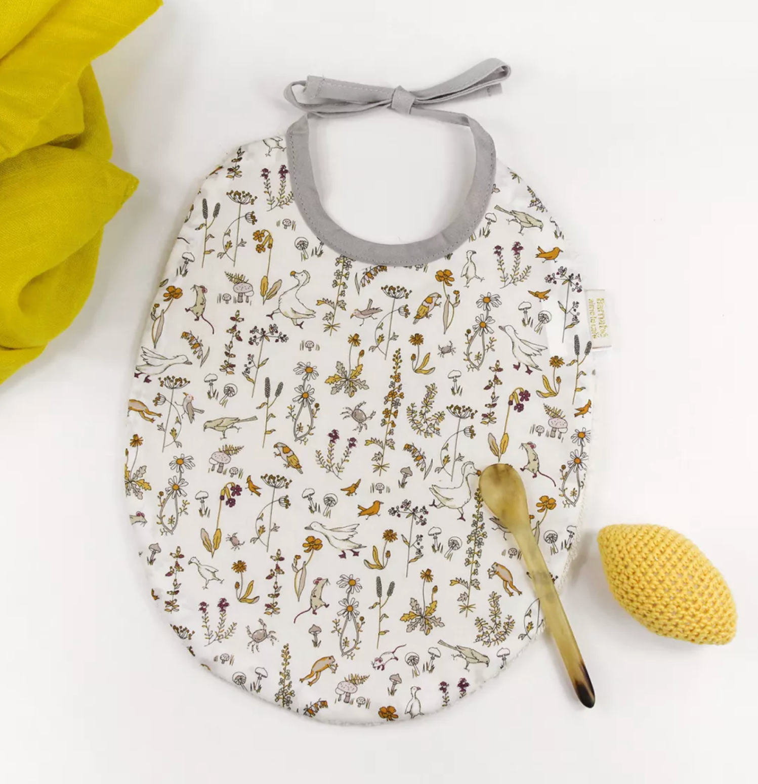 Bavoir CAMILLE BARNABÉ AIME LE CAFÉ