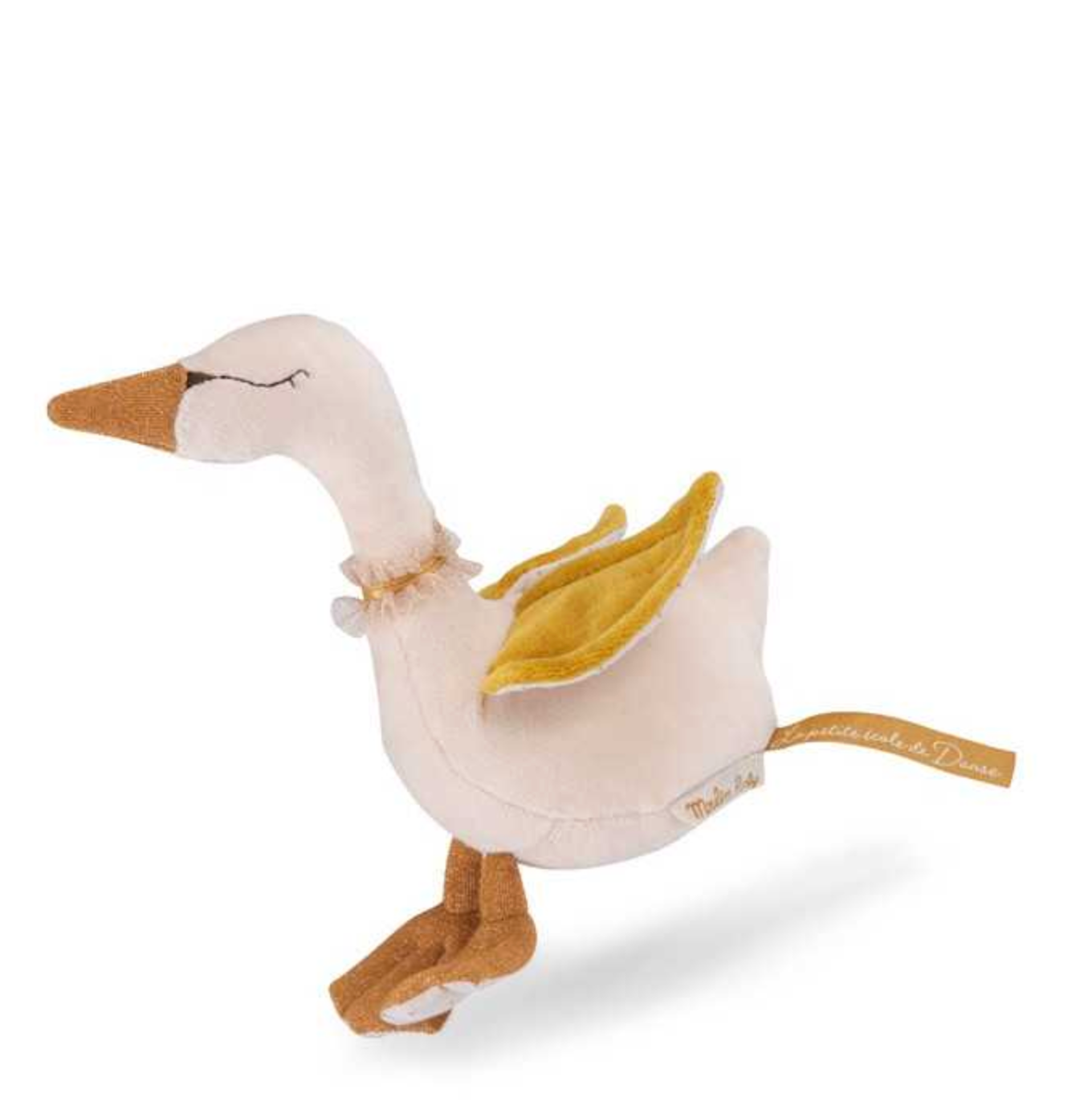 Cygne hochet doré La petite école de danse MOULIN ROTY