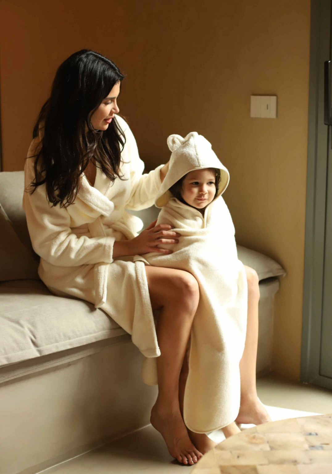 Cape de bain enfant HESIODE