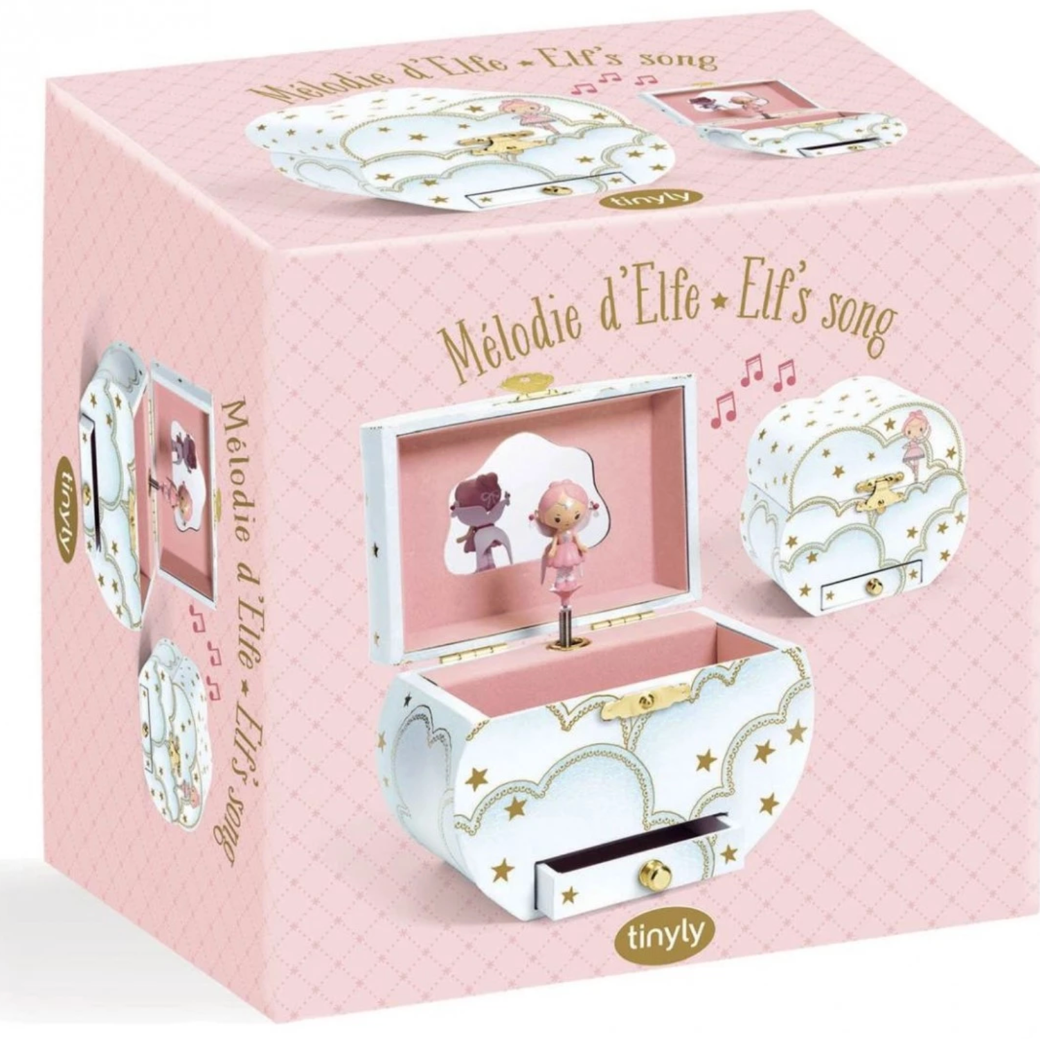 Boîte à musique Tinyly "Mélodie d'Elfe" DJECO