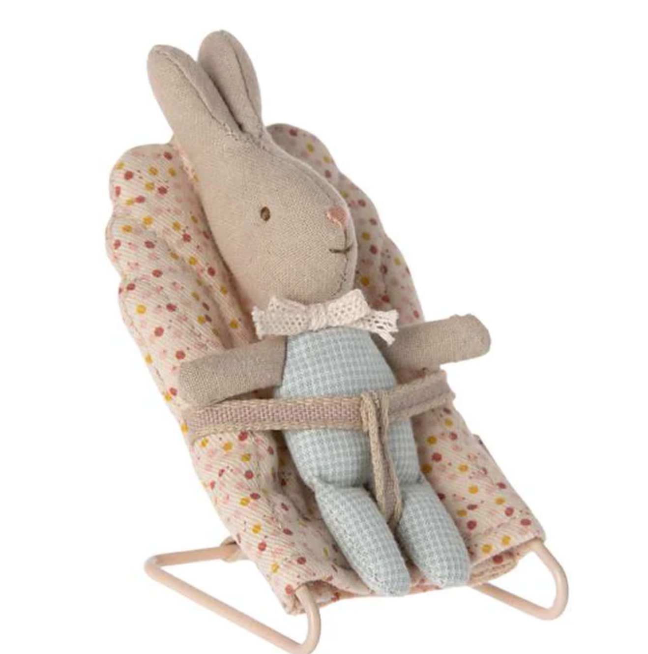 Lapin, My bleu clair à carreaux  MAILEG