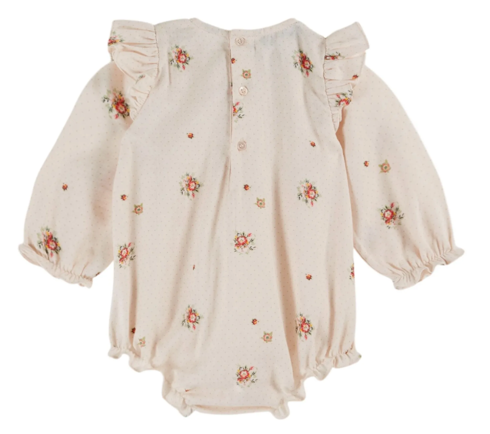 Combibloomer imprimé fleurs rose EMILE & IDA