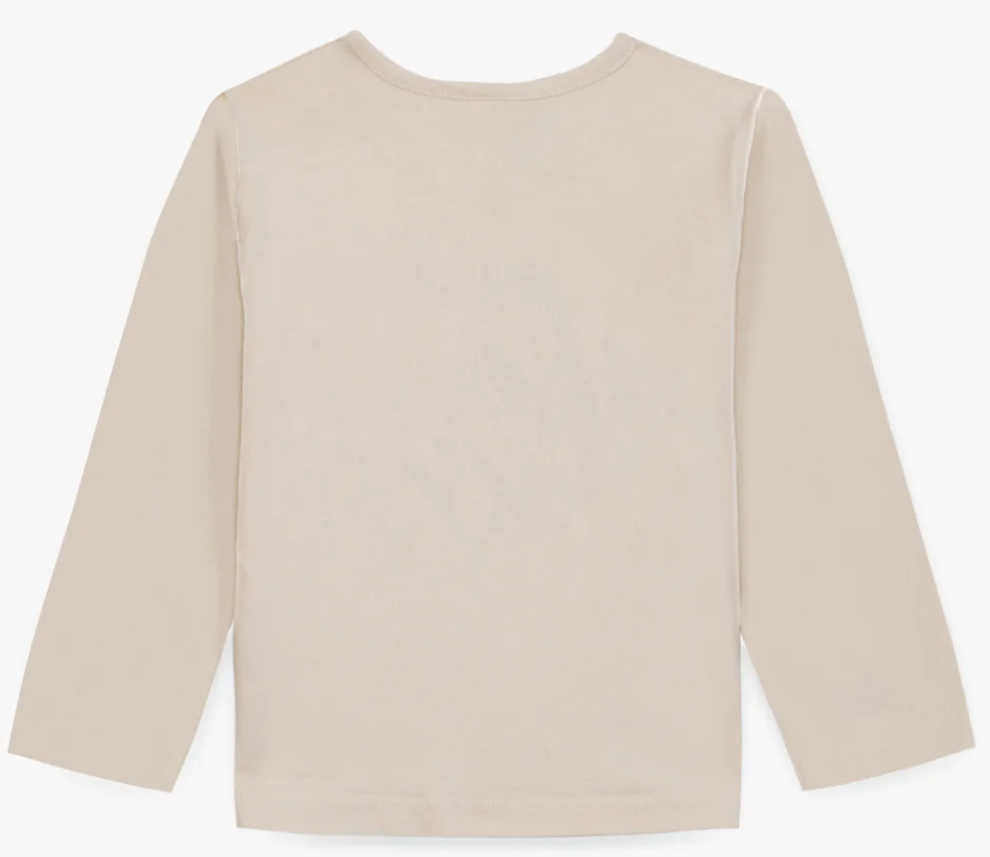T-shirt taxi bretzel crème BONTON