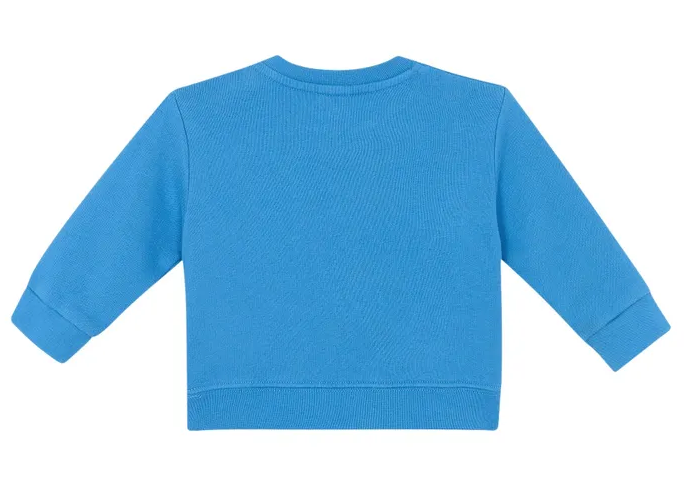 Sweat smily life bleu BONTON