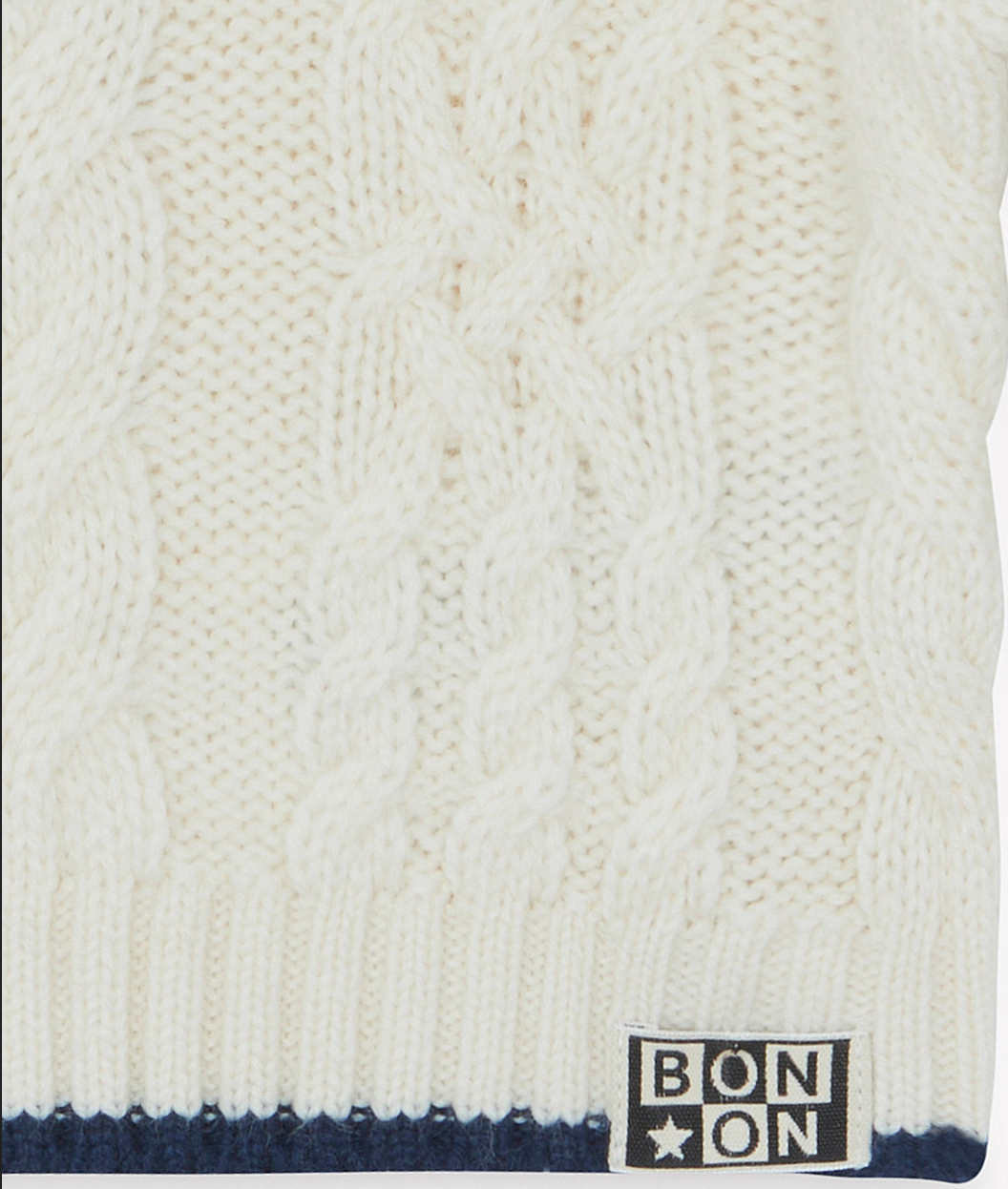 Pull maylon écru BONTON