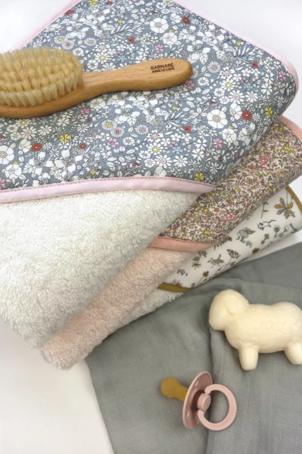 Cape de bain JULIETTE BARNABÉ AIME LE CAFÉ