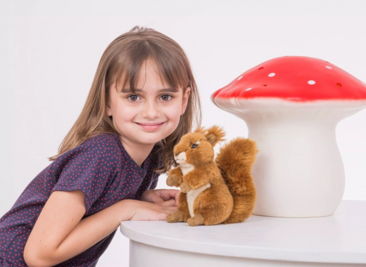 Peluche Écureuil 17cm HERMANN TEDDY