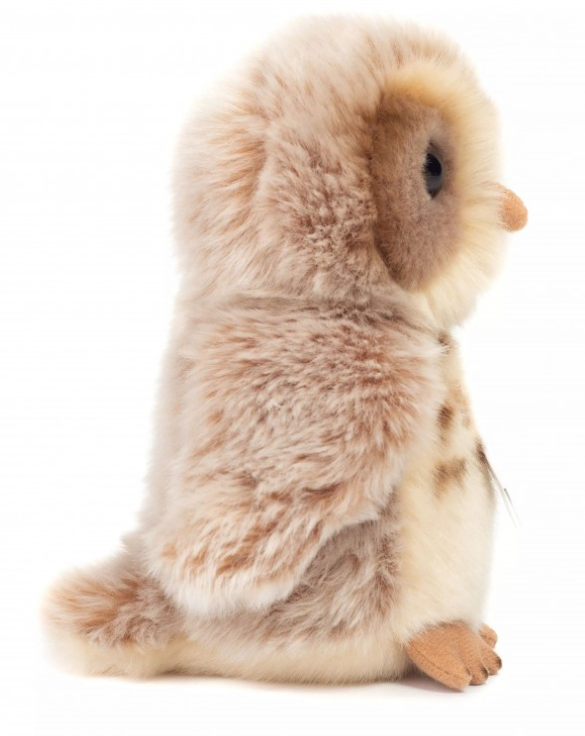 Peluche Chouette brun clair 16cm HERMANN TEDDY