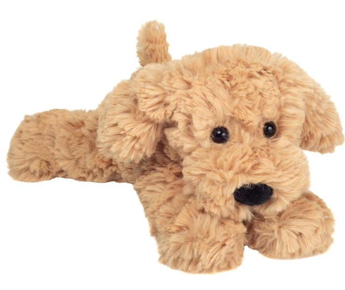 Peluche Chien articulé beige 20cm HERMANN TEDDY