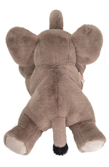 Peluche Éléphant allongé 55cm HERMANN TEDDY