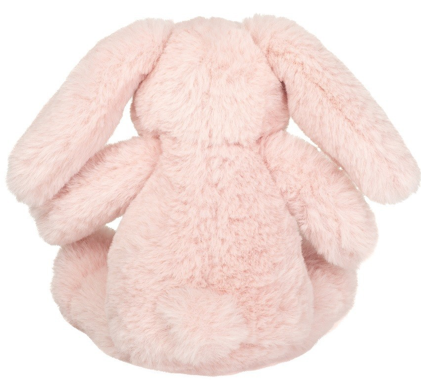 Peluche Lapin rose pastel 20cm HERMANN TEDDY