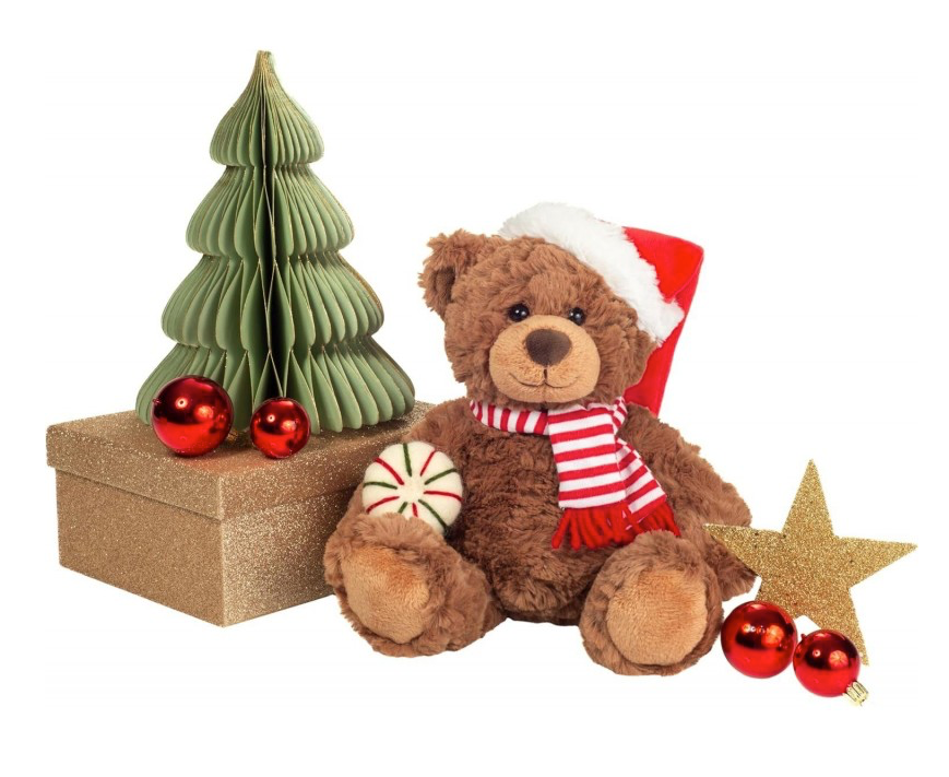 Ours de Noël 30cm HERMANN TEDDY