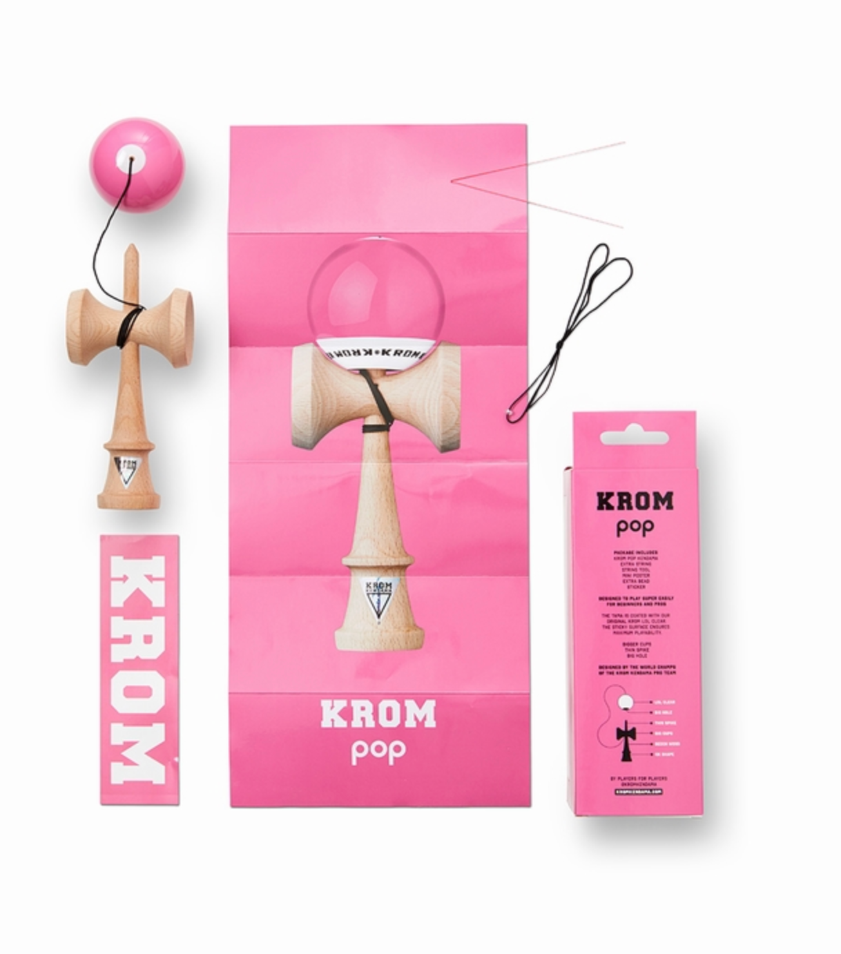Kendama POP LOL Pink WILSON JEUX