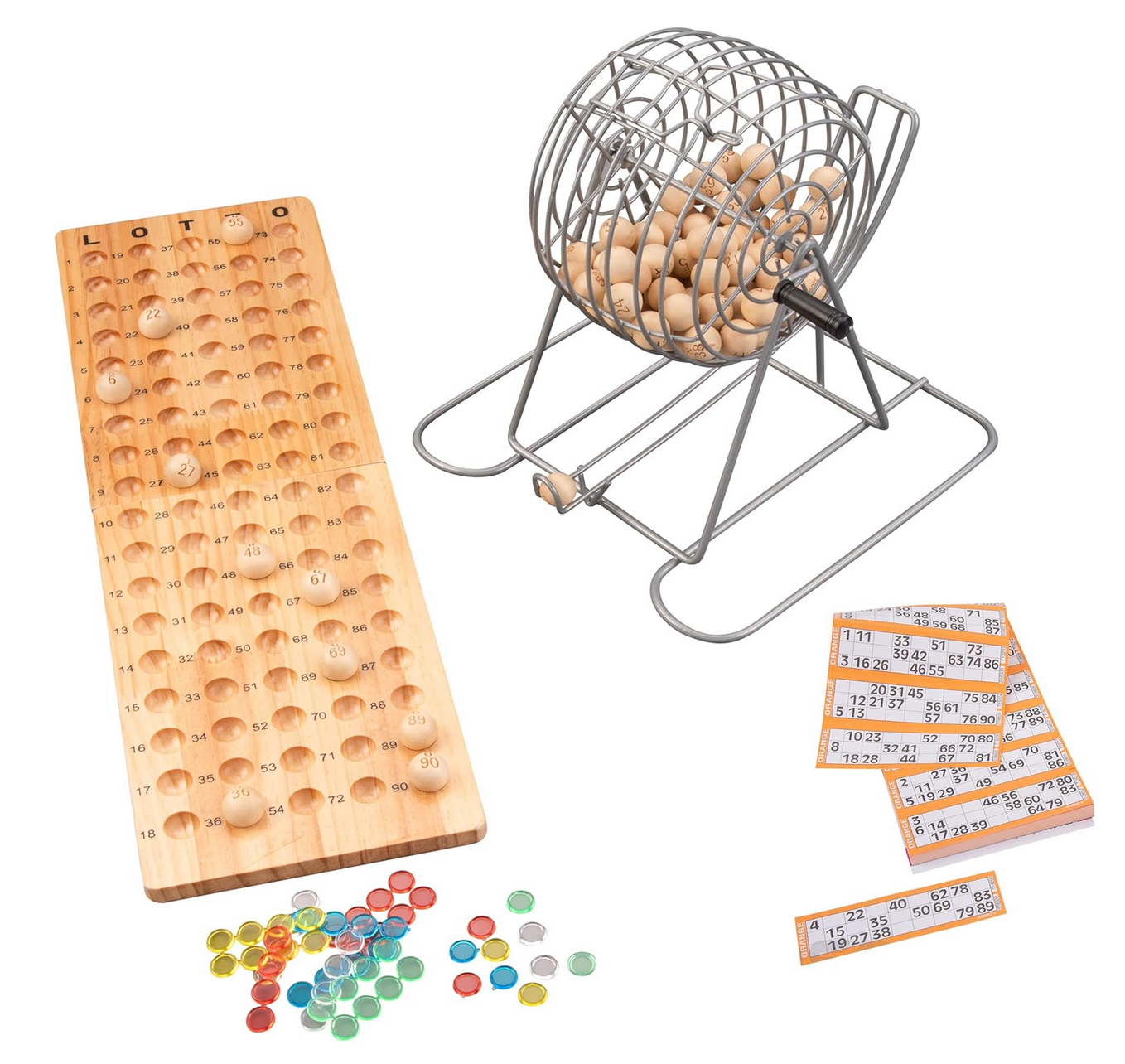 BINGO en bois 18CM WILSON JEUX